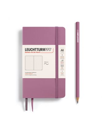Leuchtturm1917 Notitieboek Pocket Soft Cover Dusty Rose Dotted