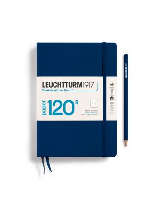 Leuchtturm1917 120G Edition Notitieboek Medium Navy Dotted