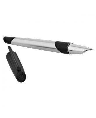 S.T. Dupont Defi Millennium Brushed Chrome and Matt Black Vulpen