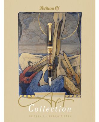 Pelikan Souverän M600 Art Collection Georg Tippel Vulpen