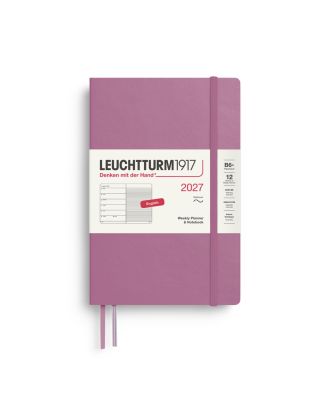 Leuchtturm1917 Agenda 2021 Weekplanner + Notities Pocket Zwart