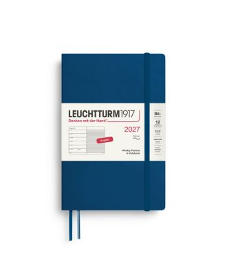 Leuchtturm1917 Agenda 2021 Weekplanner + Notities Pocket Zwart
