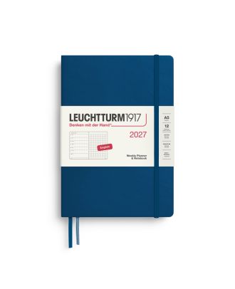 Leuchtturm1917 Agenda 2027 Weekplanner + Notities Dotted Medium A5 Indigo