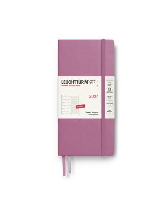 Leuchtturm1917 Agenda 2027 Weekplanner + Notities Dotted Wallet Dusty Rose