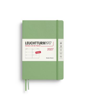 Leuchtturm1917 Agenda 2027 Weekplanner Medium Sage