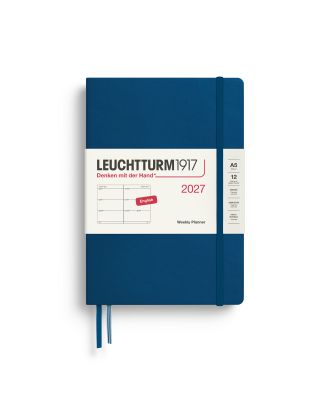 Leuchtturm1917 Agenda 2027 Weekplanner Medium Indigo