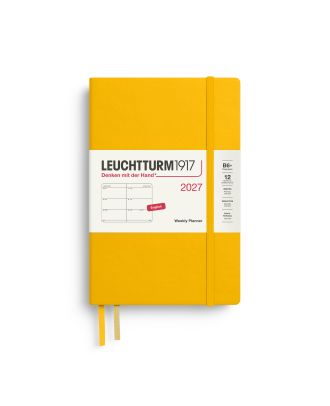 Leuchtturm1917 Agenda 2027 Weekplanner Paperback B6 Sunflower
