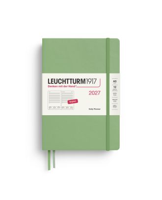 Leuchtturm1917 Agenda 2027 Dagplanner Medium A5 Sage