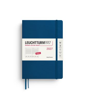 Leuchtturm1917 Agenda 2027 Dagplanner Medium A5 Indigo