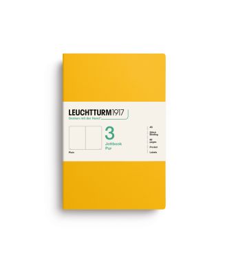 Leuchtturm1917 Jottbook Pur Medium Sunflower Blanco Set van 3