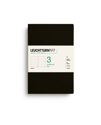 Leuchtturm1917 Jottbook Pur Medium Black Dotted Set van 3
