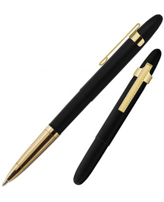 Fisher Space Pen Bullet Classic Black Matte with Clip 400BCL