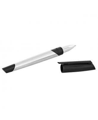 S.T. Dupont Defi Millennium Brushed Chrome and Matt Black Roller