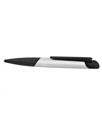 S.T. Dupont Defi Millennium Brushed Chrome and Matt Black Balpen