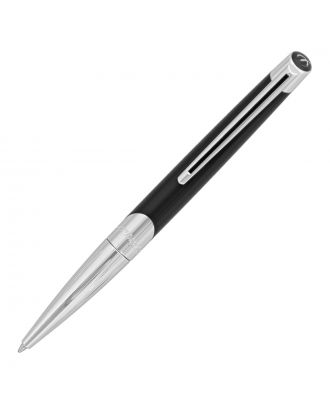 S.T. Dupont Defi Millennium Silver and Black Balpen
