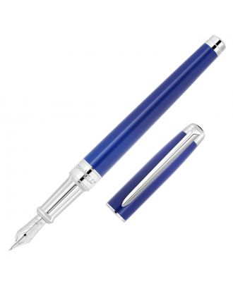 S.T. Dupont Line D Eternity Sapphire Palladium Medium Vulpen