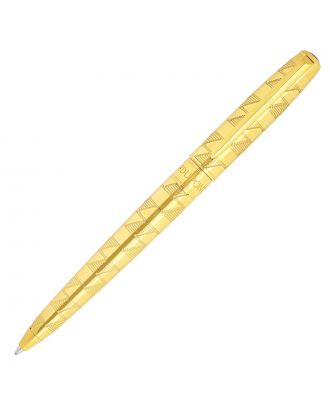 S.T. Dupont Line D Eternity Monogram 1872 Gold Medium Balpen
