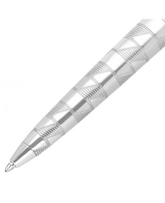 S.T. Dupont Line D Eternity Monogram 1872 Palladium Medium Balpen