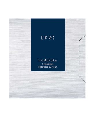 Pilot Iroshizuku Inkt Shin-Kai - Donkerblauw - 6 inktpatronen