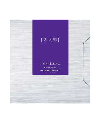 Pilot Iroshizuku Inkt Murasaki-Shikibu - Violet - 6 inktpatronen