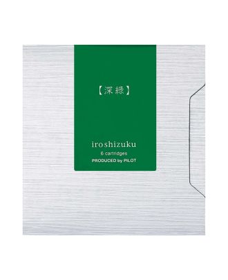 Pilot Iroshizuku Inkt Shin-Ryoku - Groen - 6 inktpatronen