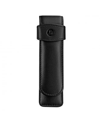 Pelikan Black Lederen Etui voor 2 Pennen