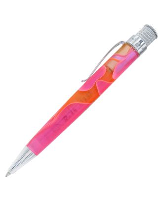 Retro 51 Tornado Acrylic Cosmic Swirl Pink Orange Roller