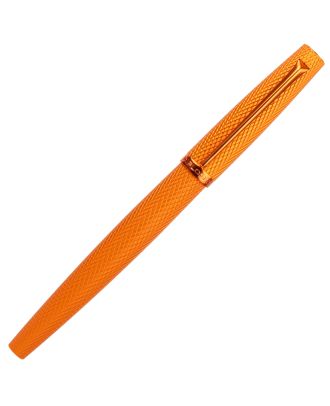 Diplomat Viper Orange Guilloché Roller