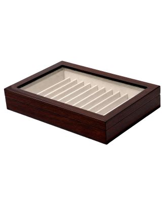 Elroth Pennenkist voor 12 Pennen Walnut Brown