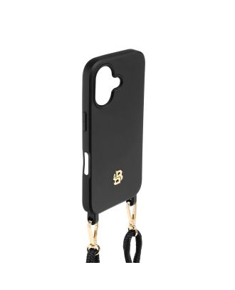 Hugo Boss Double B Black & Gold hoesje voor iPhone 17