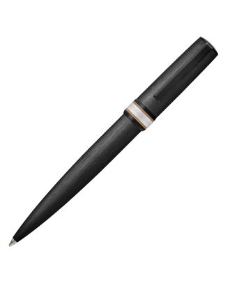 Hugo Boss Balpen Arche Brushed Ring Black