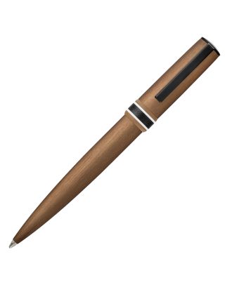 Hugo Boss Balpen Arche Brushed Ring Camel