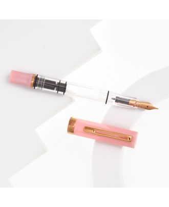 TWSBI ECO Pink Lemonade with Bronze Vulpen