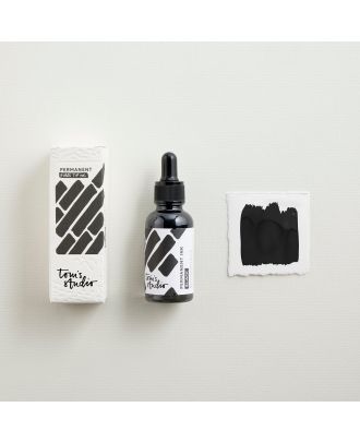 Tom's Studio Permanent Ink 30ml Zwart