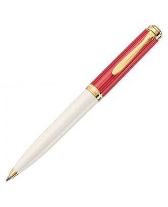 Pelikan Souverän 600 Red-White Balpen