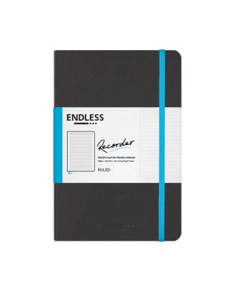 Endless Recorder Notitieboek Infinite Space Ruled