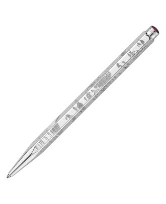 Caran d'Ache Ecridor Toile de Jouy Special Edition Balpen Set met Lederen Etui