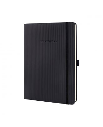 Sigel Conceptum Pure Notitieboek A5+ Zwart Hard cover Gelijnd