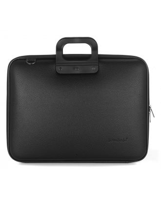 MaxiBombata Classic Laptop Bag 17" AllBlack