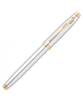 Sheaffer 100 Chrome Gold Trim Vulpen