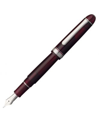 Platinum #3776 Century Bourgogne Silver Trim Fountain Pen