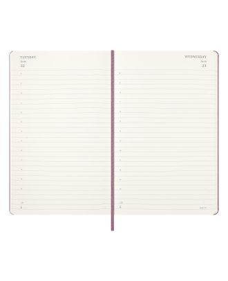 Moleskine Large Agenda 2027 Dagelijkse Planner Majestic pink Harde Kaft