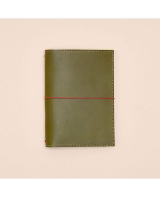 Paper Republic Portfolio A6 Olive Green