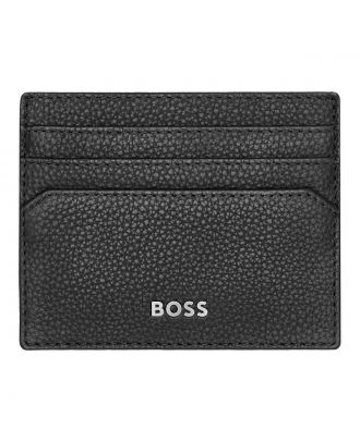 Hugo Boss Kaarthouder Classic Grained Black