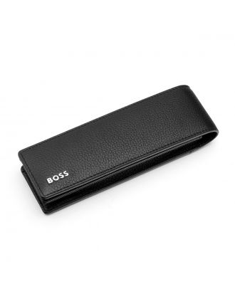 Hugo Boss Classic Grained Black Pen Etui 2 Pennen