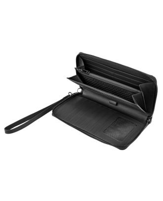 Hugo Boss Reisportefeuille Double B Saffiano Leder