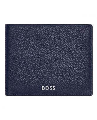 Hugo Boss Portefeuille Classic Grained Navy