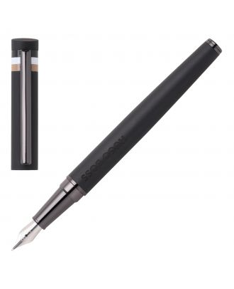 Hugo Boss Loop Black Iconic Fountain Pen