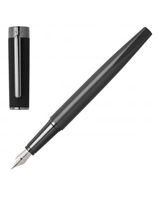 Hugo Boss Corium Black Fountain Pen