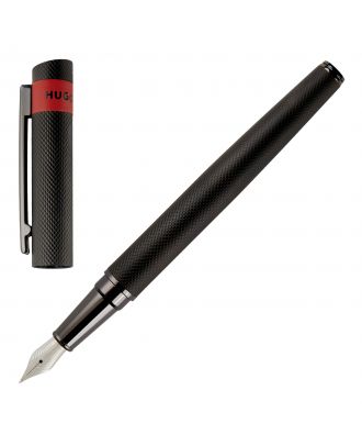 Hugo Boss Loop Diamond Black Fountain Pen